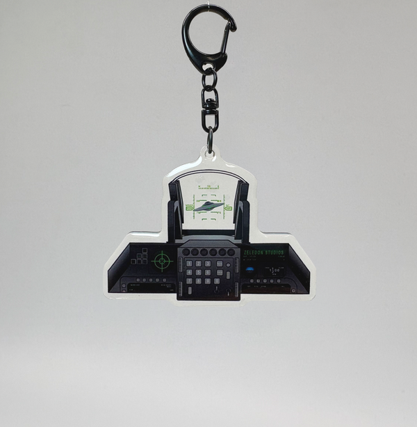 Target Locked Keychain