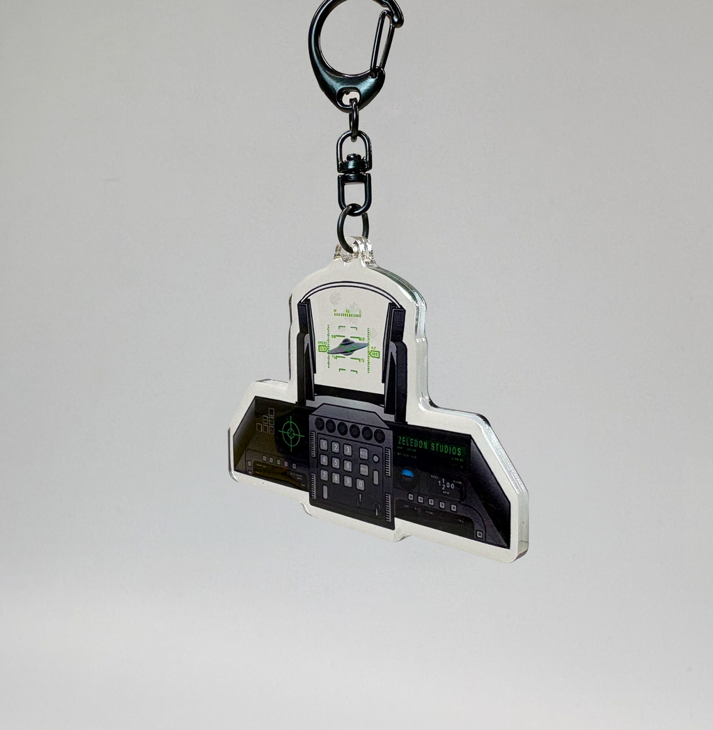 Target Locked Keychain