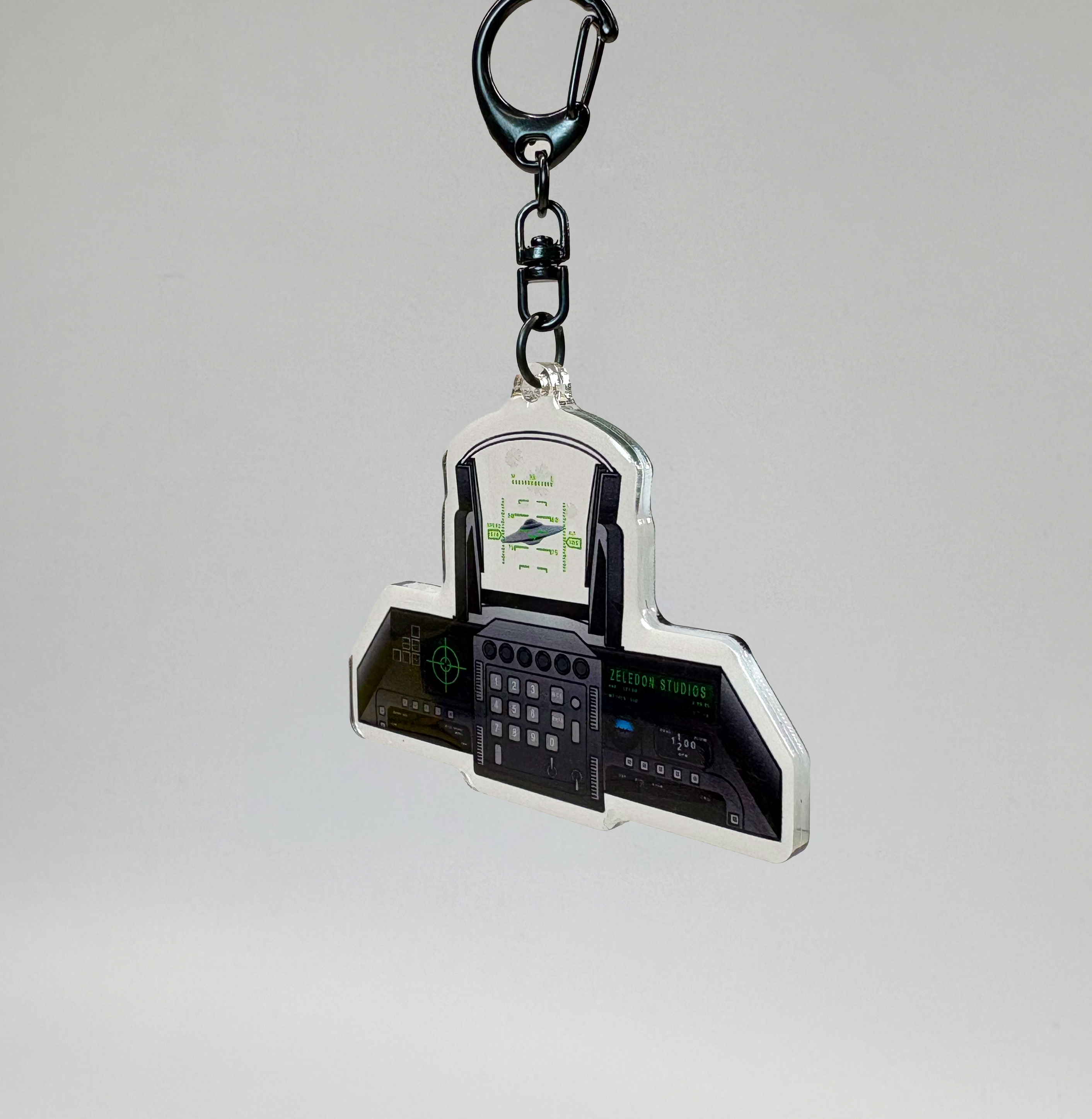 Target Locked Keychain
